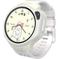 myFirst 4G Kids Smart Watch Fone R2 for EU ASIA only, eSIM Technology 5MP Camera Video Voice Call Messaging GPS Tracker for Kids Gift for 5-12 Years Old Boys Girls (Nougat White)