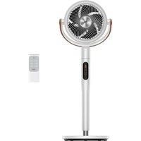 DREO PolyFan 613S Smart Pedestal Fan - White, White