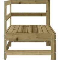 Garden Corner Sofa Impregnated Wood Pine