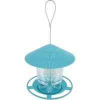 Plastic Bird Feeder - Navy, Grey Or Brown