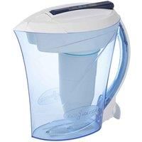 ZeroWater | 10 Cup Water Filter Jug with Advanced 5 Stage Filter + Water Quality Meter, 2.3 litres