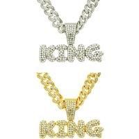 King Pendant Chain - Gold Or Silver