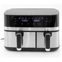 8.2L Double Air Fryer Oven - Digital Display & 8 Functions