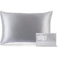 Slip Silk Pillowcase - Queen (Various Colours) - Silver