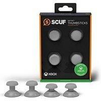 SCUF Instinct Interchangeable Thumbsticks 4 Pack, Replacement Joysticks only Instinct Pro Performance Xbox Series X|S Controller - Light Grey (Xbox Series X)