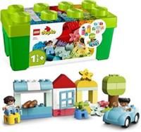 LEGO DUPLO Classic Brick Box Building Set with Storage, First Bricks, Fine Moto