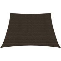 Sunshade Sail 160 g/m Brown 3/4x3 m HDPE