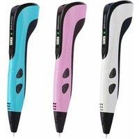 3D Printing Pen With 5M Pla Filaments - 3 Colours