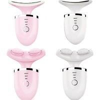 4-In-1 Compact Electric Face & Neck Massager In 2 Options And 2 Colours - White