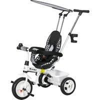 Multifunctional Tricycle For Kids With Canopy - 2 Colours - White