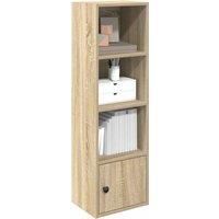 Bookcase Sonoma Oak 31x24x102 cm Engineered Wood