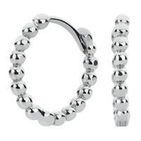 Revere Sterling Silver Ball Huggie Hoop Earrings