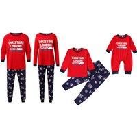 Matching Christmas Family Long Sleeve Pyjama Set for All Ages!