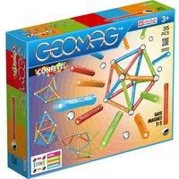 GEOMAG Magnetic Sticks and Balls Building Set | Magnet Toys for STEM, Creative, Educational Construction Play | Swiss-Made Innovation | Confetti 35 Pieces Age 3+