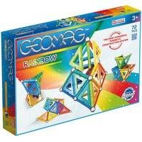 Geomag Rainbow Panels - 72 Pieces, none