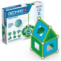 GEOMAG Magnetic Toys | Magnets for Kids | STEM-Endorsed Educational Building Set Made from 100 Percent Recycled Plastic | Storage Box | Age 5+ PANELS 52-Piece