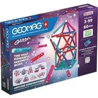 Geomag Recycled Magnetic Glitter Panels - 60 Pieces, none