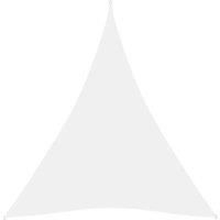 Sunshade Sail Oxford Fabric Triangular 5x6x6 m White