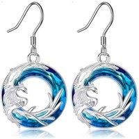 Phoenix Rebirth Pendant Necklace - 2 Colours! - Blue