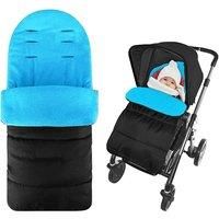Universal Baby Stroller Footmuff In 4 Colours - Black