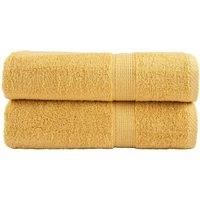 Premium Shower Towels SOLUND 2pcs Gold 70x140cm 600gsm