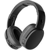 SKULLCANDY CRUSHER Wireless Rechargeable Headphones Bluetooth Mic - Black/Grey -