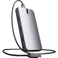 Satechi USB-C On-the-Go Multiport Adapter – 9-in-1 Portable USB Hub – Compatible with 2020/2019 MacBook Pro, 2020/2018 MacBook Air, 2020 iPad Air, 2020/2018 iPad Pro