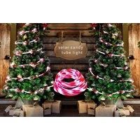 Solar Powered Outdoor Christmas Candy Rope Lights In 3 Sizes