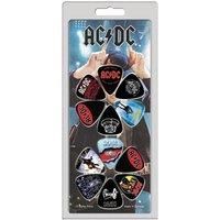 Perri's AC/DC Guitar Picks - Pack of 12 LP12-ACDC1 Angus Young Plectrums