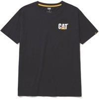 CAT Men/'s Trademark T-Shirt (Regular and Big & Tall Sizes), Black, XL