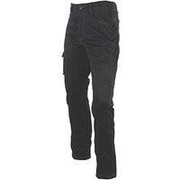 Caterpillar Men/'s Operator Flex Trouser Work Utility Pants, Black, 34W 32L UK