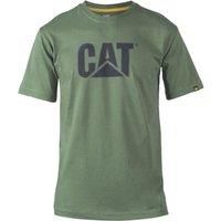 Caterpillar Men/'s TM Logo Tee T-Shirt, Chive, Large