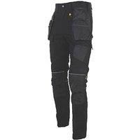 CAT Stretch Pocket Trousers Black 32" W 32" L (159VT)
