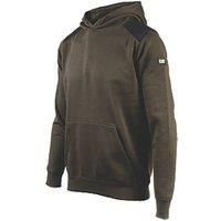 Caterpillar Essential Mens Moss Work Pull Over Sweat Shirt Hoodie