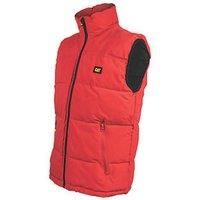CAT Arctic Zone Body Warmer Hot Red Large 42-44" Chest (780VF)