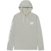 CAT Men/'s Hooded Banner Long Shirts with UPF 50 Protection, Moisture Control Logo on Sleeve T, Peyote, XL