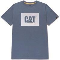 Caterpillar Graphic Tee Coronet Blue
