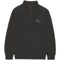 Caterpillar Essential 1/4 Zip Sweatshirt Black Medium Black Medium Black