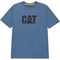 Caterpillar Trademark Logo T-Shirt Coronet Blue X-Large Coronet Blue X-Large
