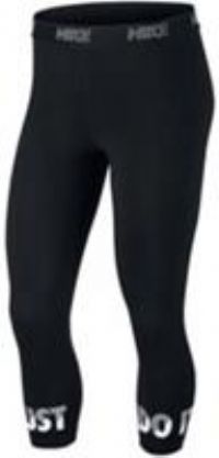 Nike Womens Power Crop Racer Running Tights CD8214-056 Extra Small Grey XS