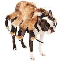 Rubies 580358L Official Giant Spider Pet Dog Halloween Costume, Brown, Large (Neck to Tail 22 Inch, Chest 20 Inch) Halloween