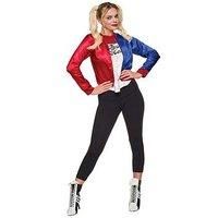 Generique - Harley Quinn jacket with t-shirt women- Large (UK 14/16)