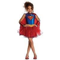 Rubie's Official Kids Supergirl Tutu Halloween Superhero Girls Fancy Dress Film Costume