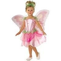 Rubie/'s Springtime Pink Fairy Girls Fancy Dress Fairies Childs Kids Costume + Wings