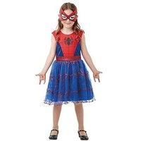 Kids Spider-Girl Girls Fancy Dress Marvel Superhero Comic Book Childs Costume