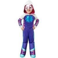 Rubies Official Marvel Spidey and his Amazing Friends Ghost Spider Deluxe Toddler Costume, Age 2-3 Years Halloween Halloween