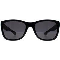 Lacoste Wayfarer Style Sunglasses in Matte Black 54 Grey