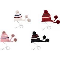Heated Bobble Hat - 4 Colours! - Pink