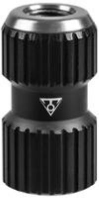 Topeak Nano Airbooster CO2 Bicycle Tyre Inflator for Threaded Cartridges, Black