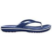 Crocs Unisex Crocband Flip Flops, Navy, 8 UK Men/ 9 UK Women